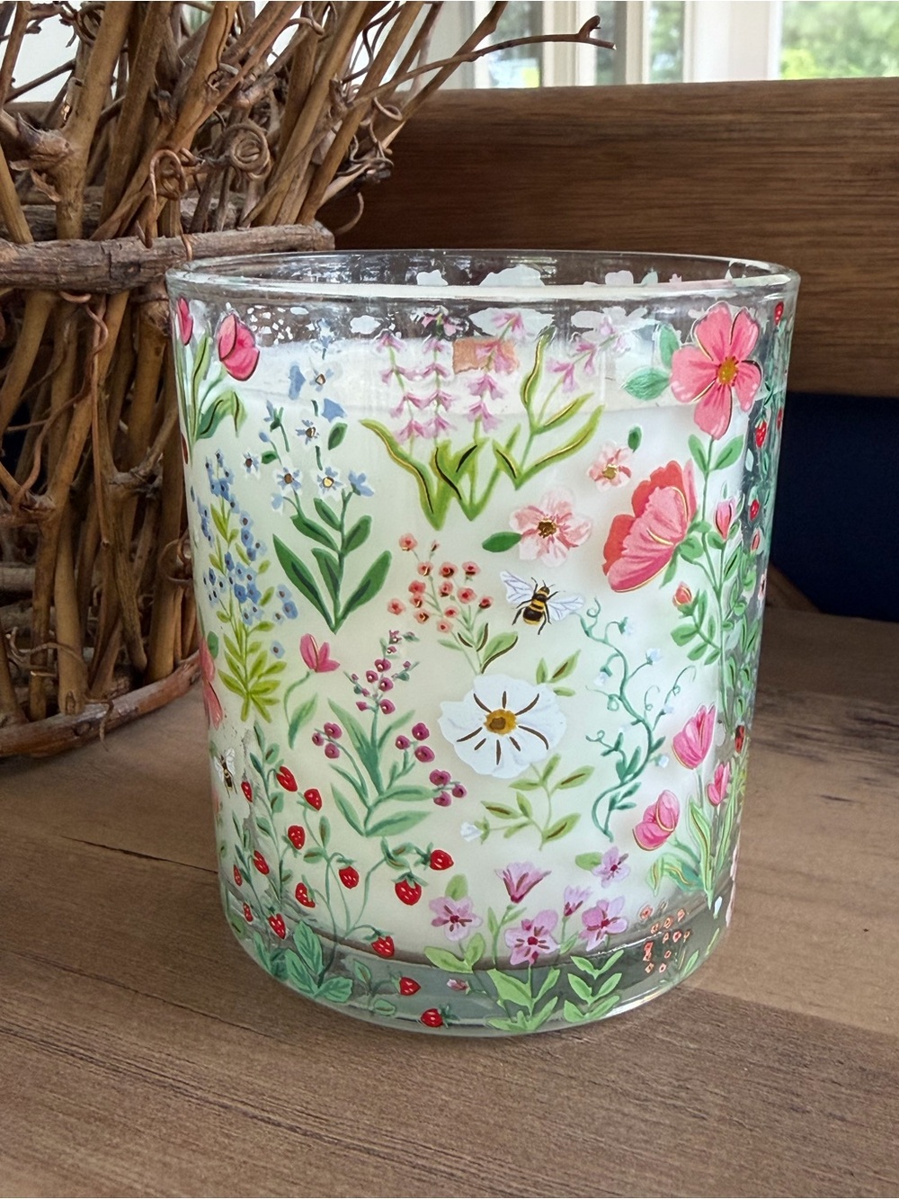 Clementine Cottage Garden candle